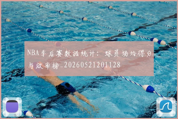 NBA季后赛数据统计：球员场均得分与效率榜_20260521201128